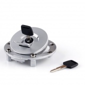 Крышка топливного бака CB-150 / 200  круглая металлическая с ключами VR-1