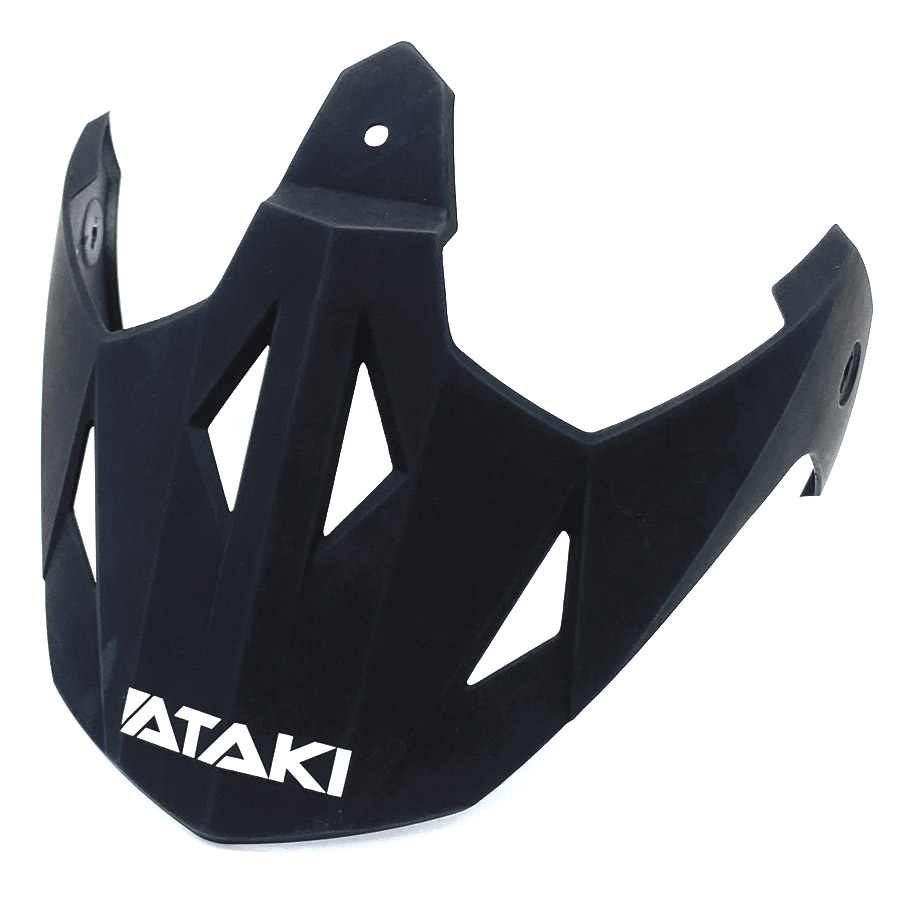 Козырек для шлема ATAKI FF802 Solid черный матовый