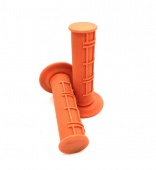 Грипсы (ручки руля) SM-PARTS MX1/2 Waffle оранжевые