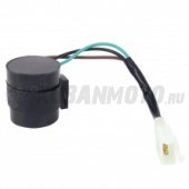 Реле поворота 4т GY6 50,150сс SM фишка 3 контакта круглое