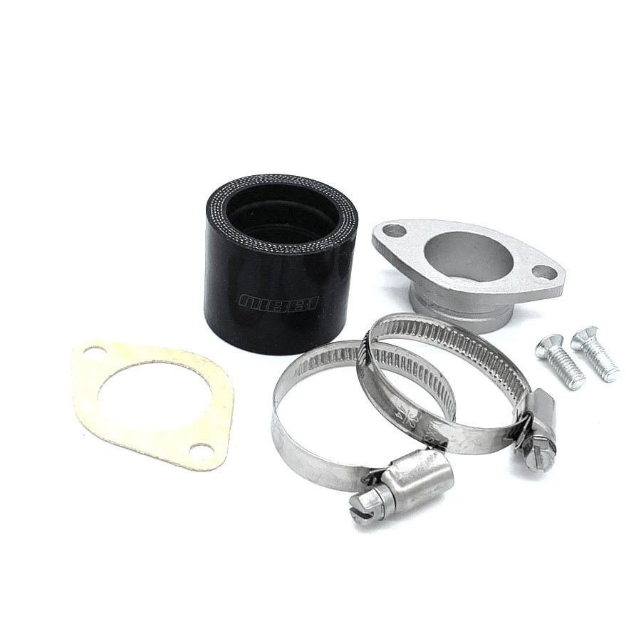 Впускной коллектор NIBBI для питбайка / 125сс - 140сс / d-33mm / разборной / для PE / PWK