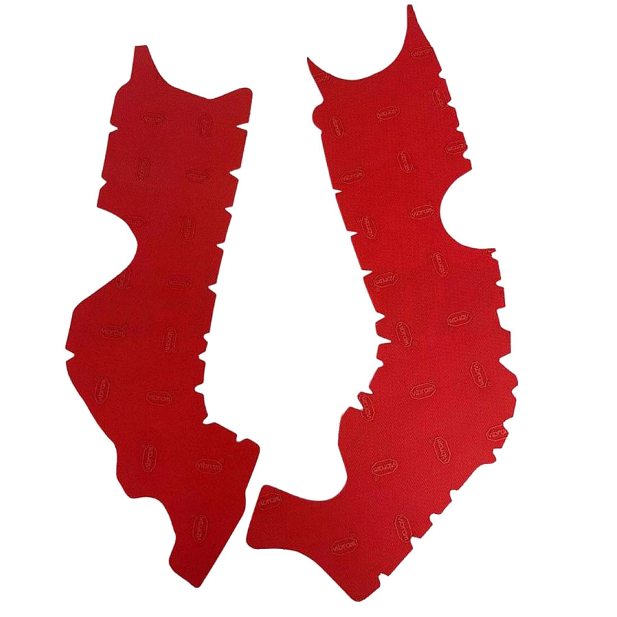 Защита рамы резиновая ATHENA Vibram Honda CRF250R 18-19, CRF450R 17-18 (M7349R) красная