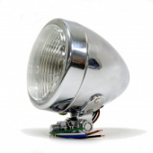 Фара EMGO 3.5 х H4 Plain - хром