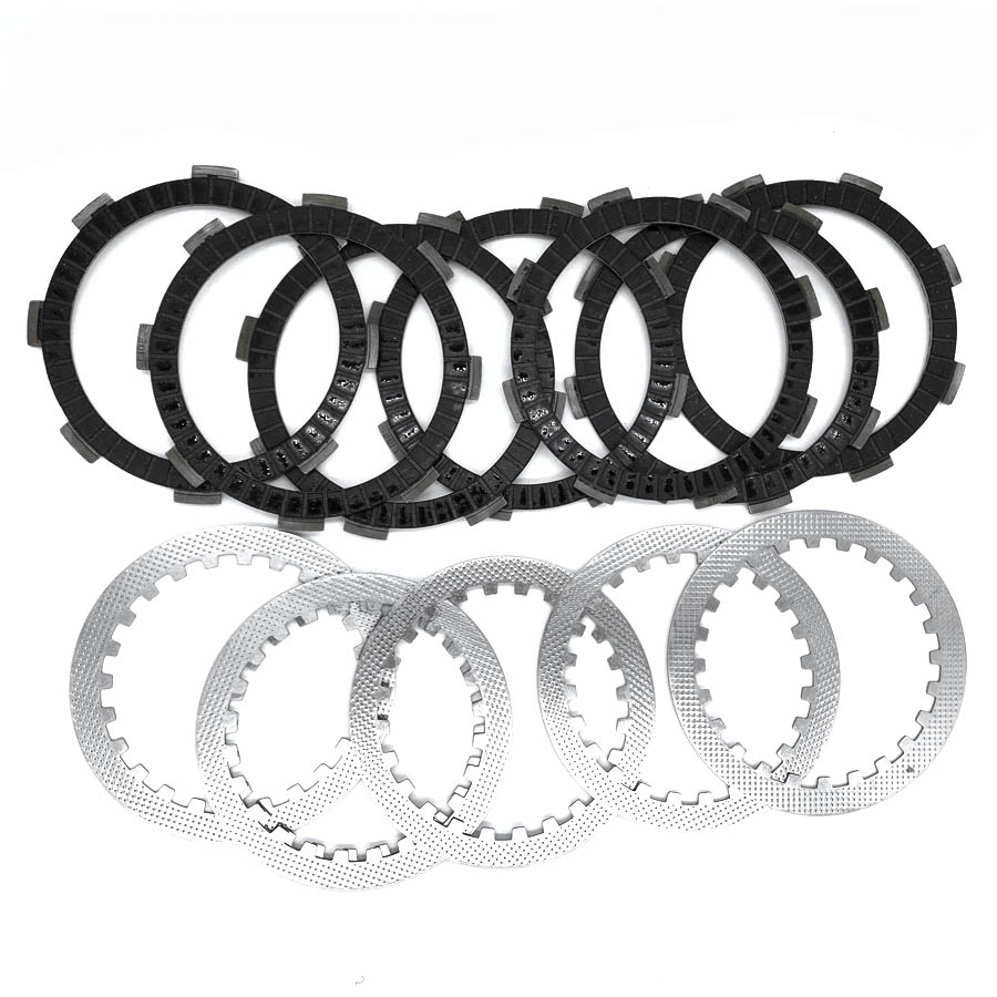 Диски сцепления (фрикционные + стальные) двиг. ZS165 / ZS169 / ZS172 к-т 7 + 6 шт / RM