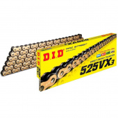Цепь привода  525 DID VX3 G&B X-Ring с замком заклепкой 