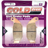 Колодки тормозные FA629 Gold FREN S3 311 / CRF250L