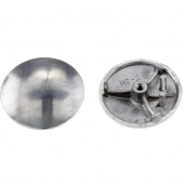 Крышка головки цилиндра 4т 139FMB  Delta,Alpha 50, 110сс  левая круглая / хром / d-72 mm 