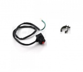 Кнопка выключения двигателя с креплением на руль круглая SM-PARTS