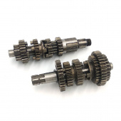 КПП в сборе IRBIS TTR250 / вторичный вал звезды под резьбу 