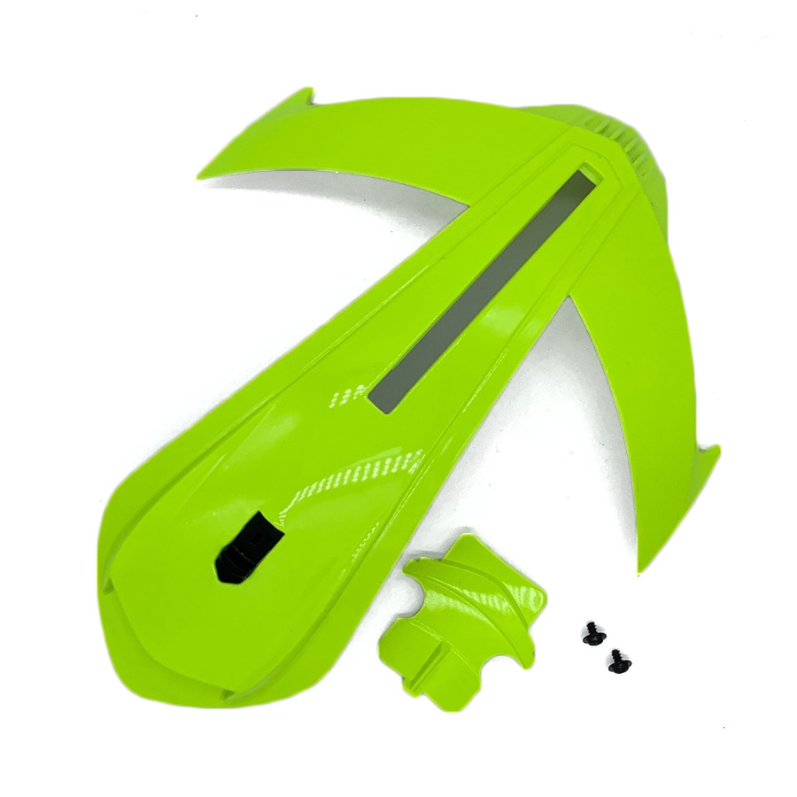 Верхняя вентиляция+декоративная накладка HJC IS-17 / цвет HI-VIS желтый