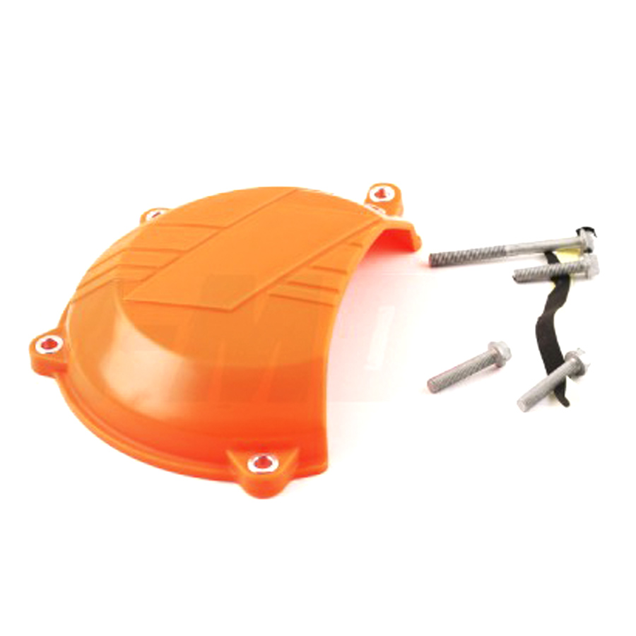 Защита крышки сцепления KTM 450SXF/XCF 13-15, 450/500EXC/XCW 12-16 оранжевая SM