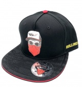 Бейсболка Rolling Moto черная