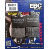 Колодки тормозные для скутера SFA283/4 EBC