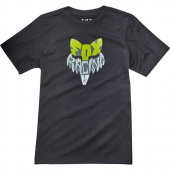 Футболка FOX Youth Lyruh SS Tee Black YXL (H51071)подростковая