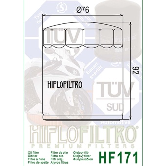 Фильтр масляный HF171 HIFLO