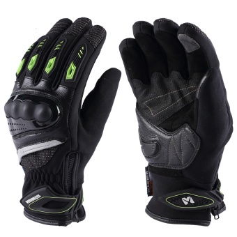 Перчатки Masontex M37D черный/лайм