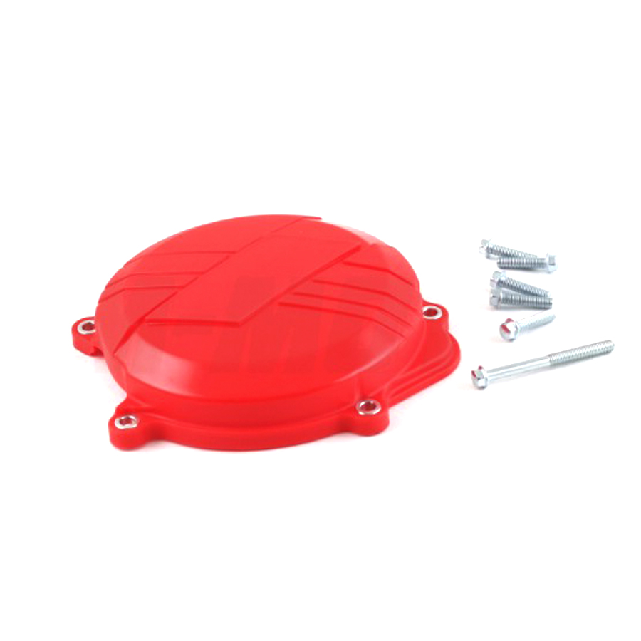 Защита крышки сцепления Honda CRF250R 10-17 красная SM-PARTS