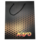 Пакет бумажный черный Kayo
