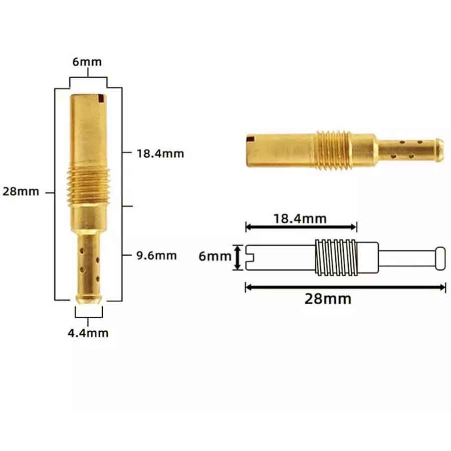 Жиклер холостого хода NIBBI PWK / PE / PD / PJ / FCR / PZ