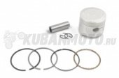 Поршень Delta.Alpha 100cc d-50.0+1,0 (4 рем)