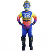 Комплект экипировки для эндуроTIGER джерси + мотоштаны RSA 5.5 красный/ синий/ жёлтый
