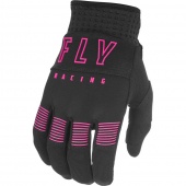 Перчатки FLY RACING F16 черные/розовые (2021)
