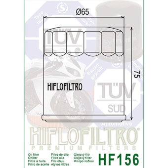 Фильтр масляный HF156 HIFLO