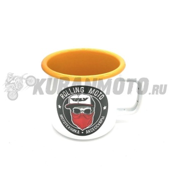Кружка Rolling Moto металлическая