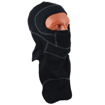 Подшлемник Rexwear  с термозащитой шеи Windstopper Life черный 