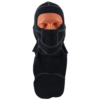 Подшлемник Rexwear  с термозащитой шеи Windstopper Life черный 